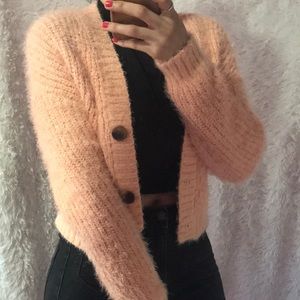 COPY - Glitzy pink cardigan